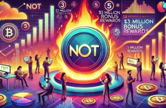 توکن سوزی میلیون دلاری Notcoin