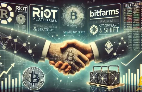 شرکت Riot Platforms پیشنهاد تصاحب Bitfarms را متوقف کرد