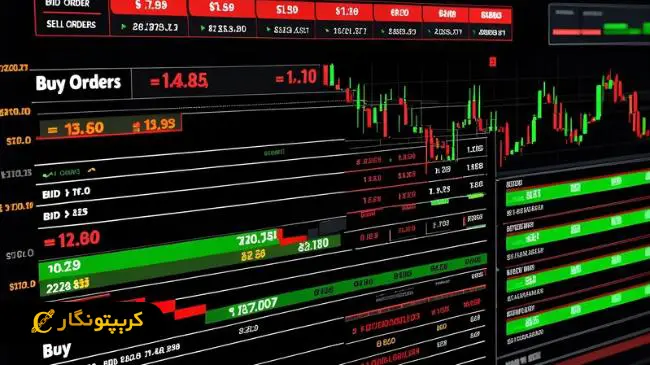 بخش‌ های مختلف Orderbook