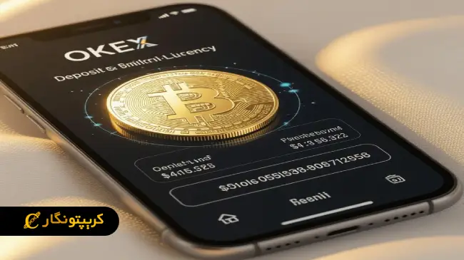 آموزش واریز و برداشت ارز دیجیتال در صرافی OKEX