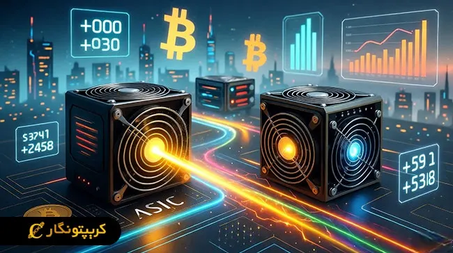 مقایسه استخراج با ASIC و GPU | کدام روش ماینینگ به صرفه تر است؟