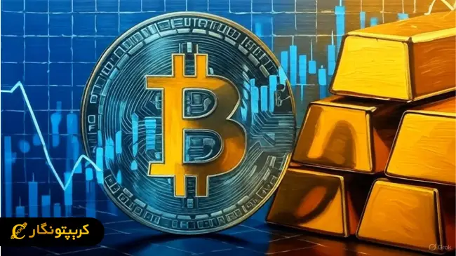 رقابت بیت کوین با طلا وارد فاز تازه شد