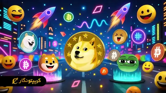 اصطلاحات رایج در دنیای میم کوین ها که هر معامله گری باید بداند؛ واژه نامه میم کوین ها اصطلاحات طنز و فرهنگ اینترنتی میم کوین ها