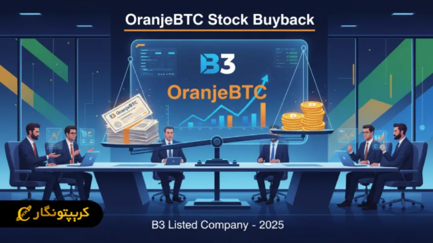 خزانه بیت کوین برزیل OranjeBTC، سهام خودش را به جای بیت کوین باز خرید میکند! خزانه بیت کوین برزیل OranjeBTC، سهام خودش را به جای بیت کوین باز خرید میکند!
