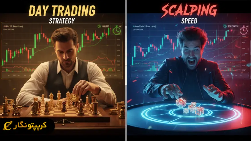 ترید روزانه یا اسکالپینک