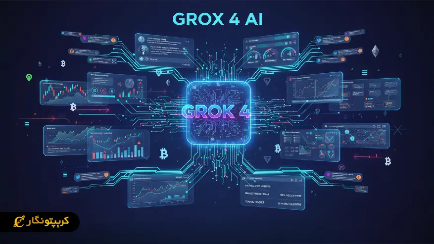 غربالگری ارزهای دیجیتال به کمک هوش مصنوعی گروک ۴