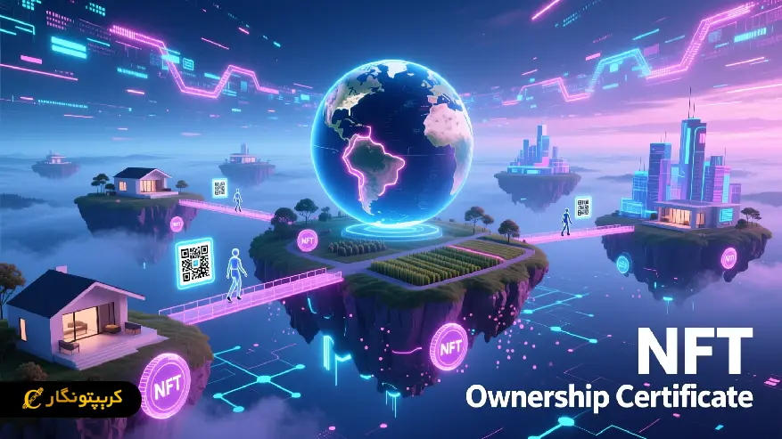 نقش بلاکچین و ان اف تی در مالکیت زمین