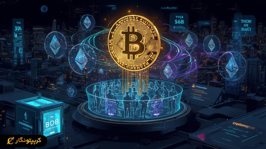 پیشروی شرکت ها به سمت دیفای بیت کوین با پشتیبانی انکوریج