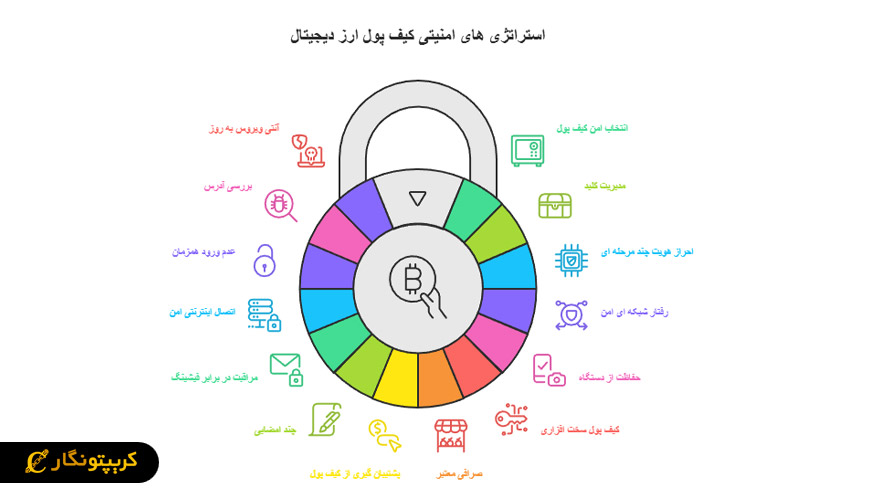 روش ‌های جلوگیری از هک کیف پول ارز دیجیتال