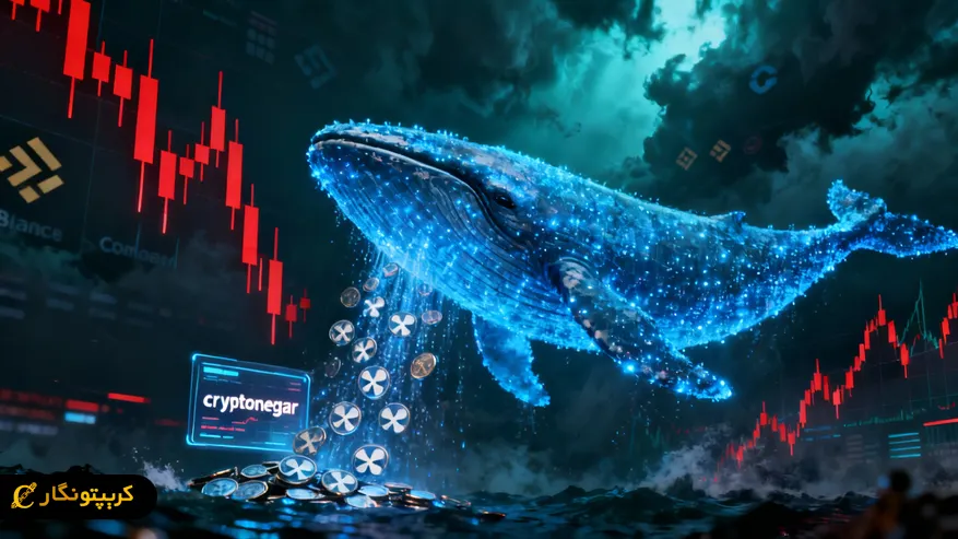 فروش سنگین نهنگ های XRP؛ آیا سقوط در راه است؟