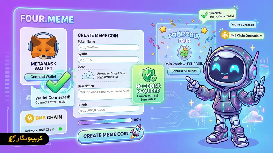 نحوه کار فور میم