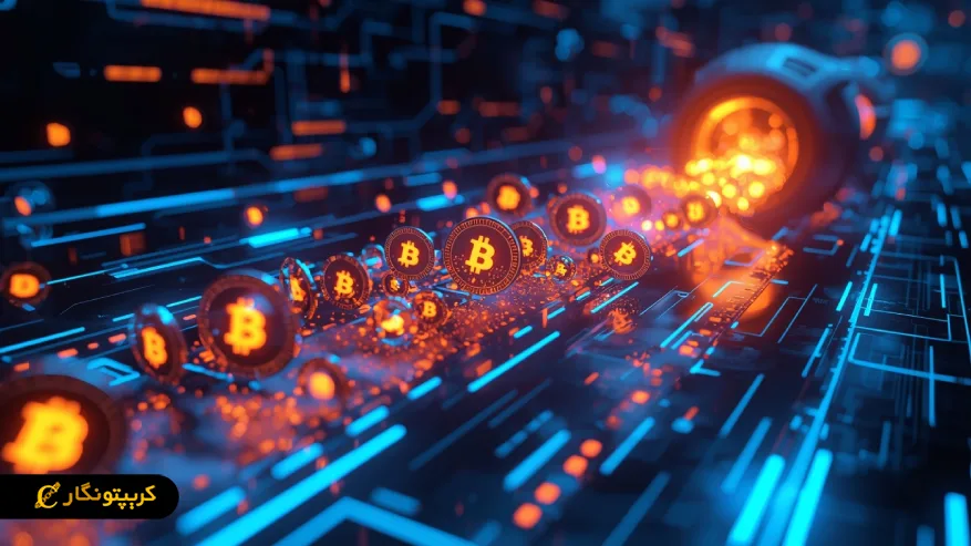 نمایش سوزاندن توکن های بیت کوین بر اساس تراکنش