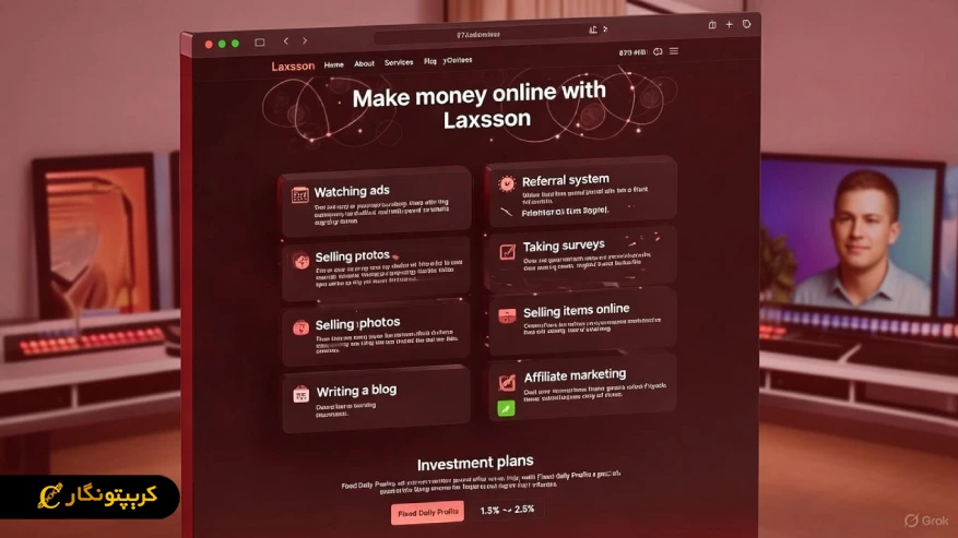 روش های کسب درآمد در سایت Laxsson 