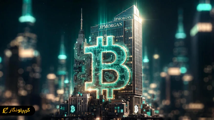 بررسی معامله بیت کوین توسط مشتریان سازمانی جی پی مورگان