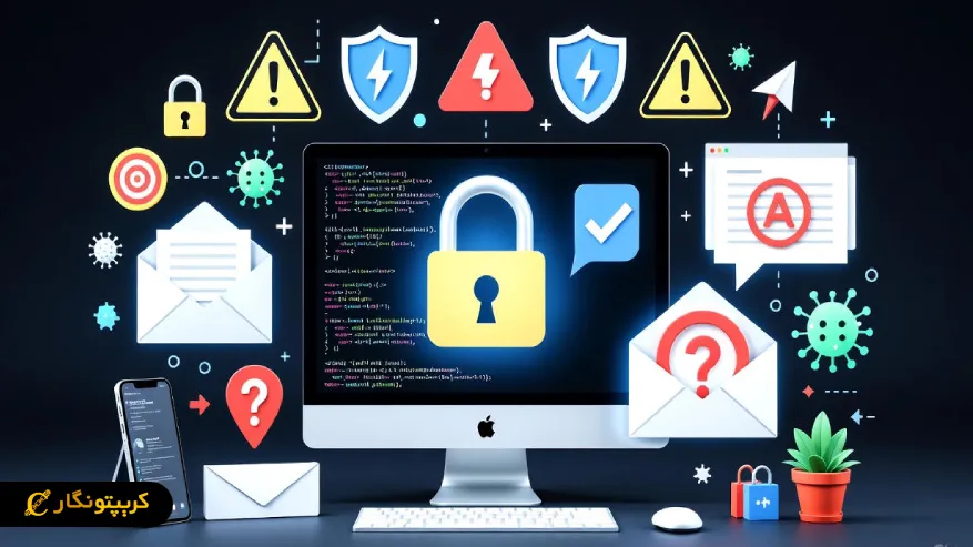 خطرات امنیت سایبری: هک، فیشینگ، صرافی های ناایمن