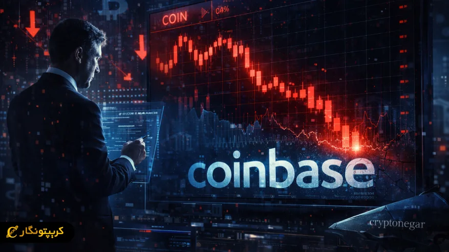 کاهش قیمت سهام کوین بیس و عقب نشینی سیتی گروپ