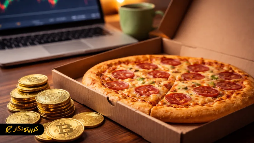 داستان خرید پیتزا با بیت کوین