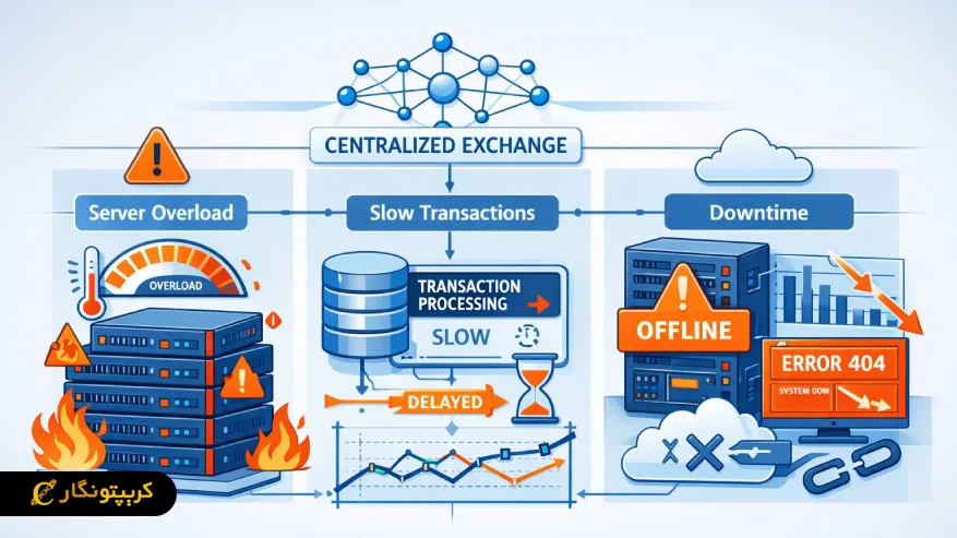 ریسک های فنی و زیرساختی صرافی های متمرکز