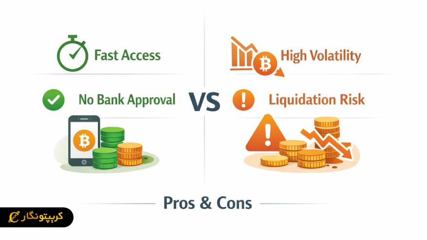مزایا و معایب وام ارز دیجیتال