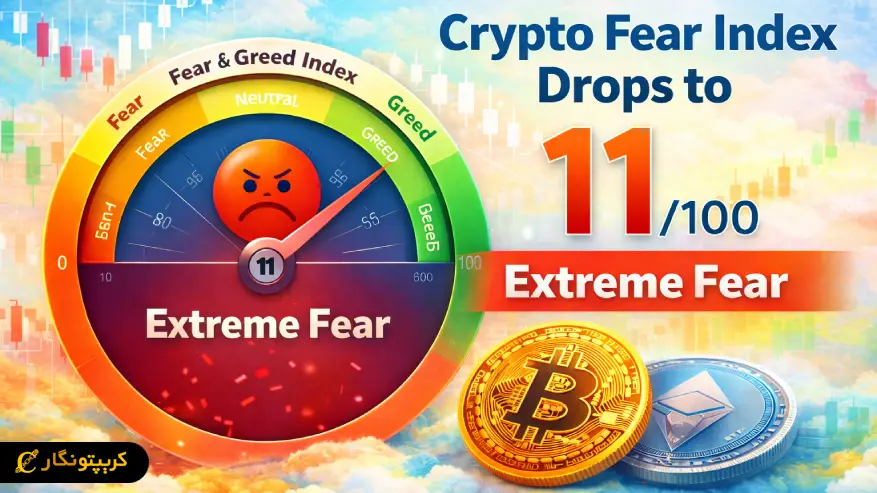 سقوط شاخص ترس و طمع کریپتو به سطح ترس شدید - بازار در وضعیت هشدار