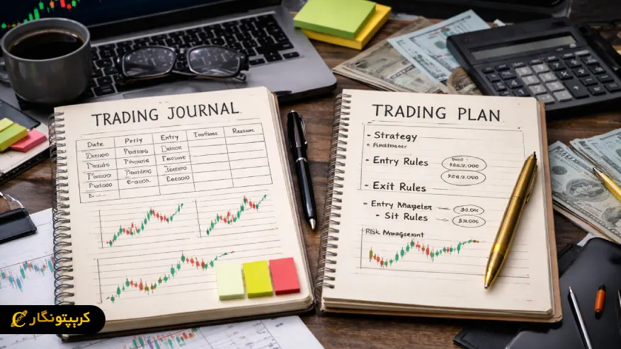 تفاوت ژورنال ترید با پلن معاملاتی