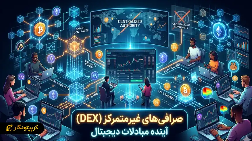 صرافی غیر متمرکز یا dex