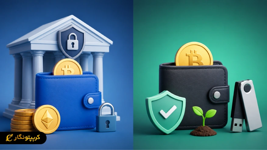 کیف پول حضانتی و غیرحضانتی