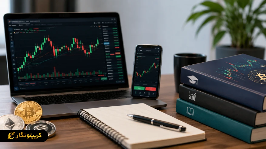 بهترین منابع یادگیری ترید ارز دیجیتال به زبان فارسی