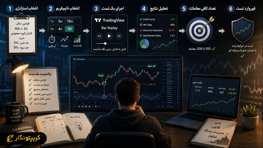 ابزار بک تست رایگان