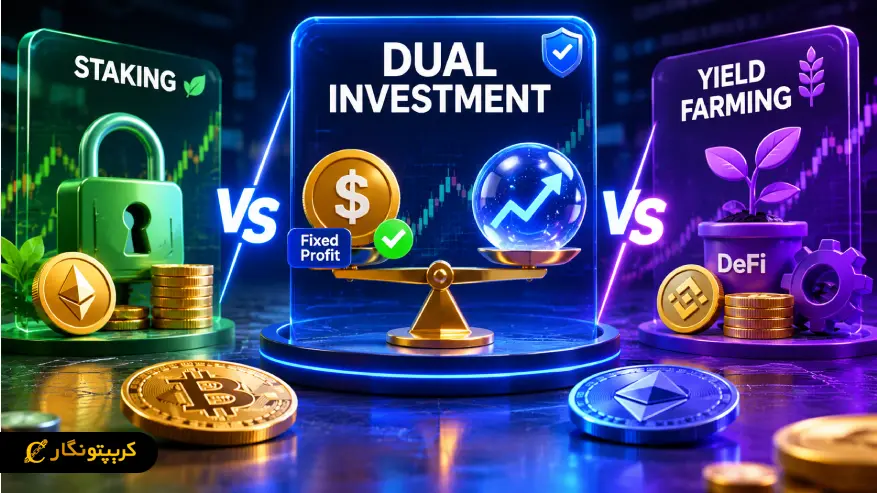 مقایسه Dual Investment با روش های دیگر کسب سود