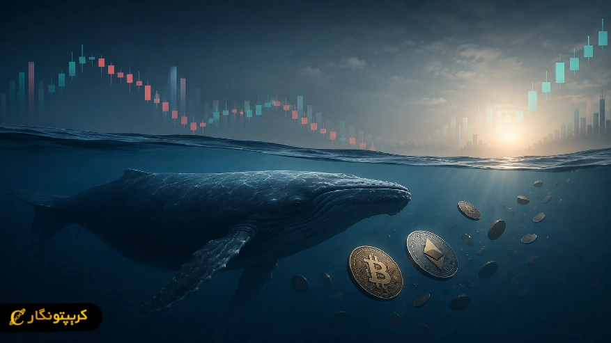 کنترل بازار ارز دیجیتال توسط نهنگ ها