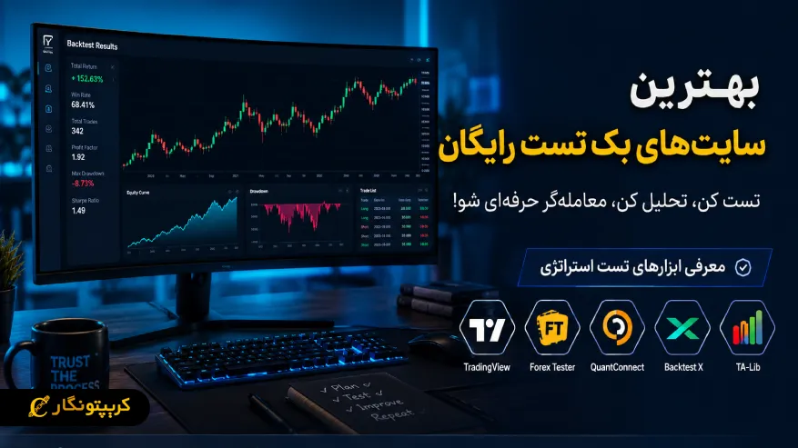 سایت های بک تست رایگان ترید- معرفی بهترین ابزارهای تست استراتژی