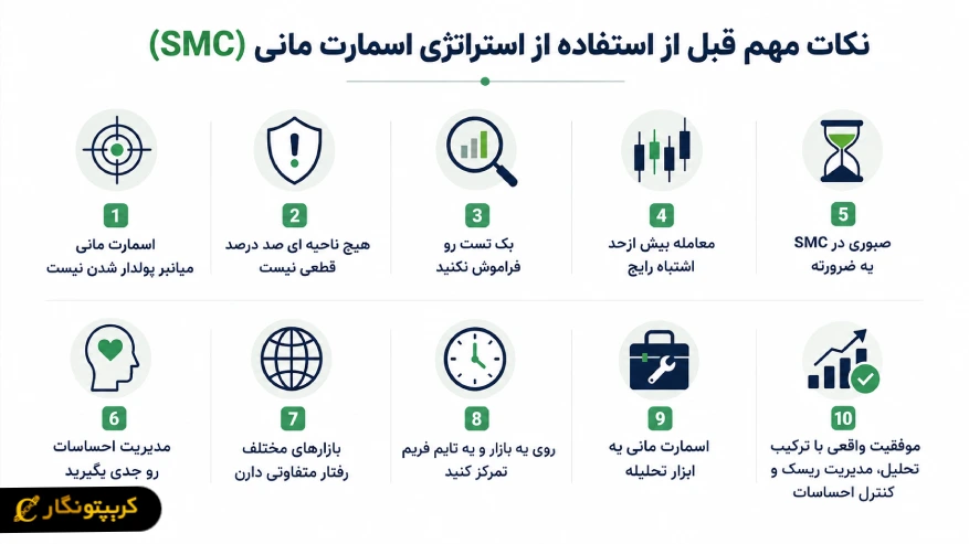 نکات مهم اسمارت مانی