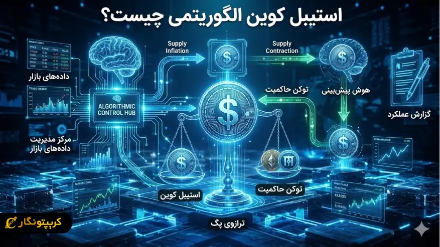 استیبل کوین الگوریتمی (Algorithmic Stablecoin) چیست؟