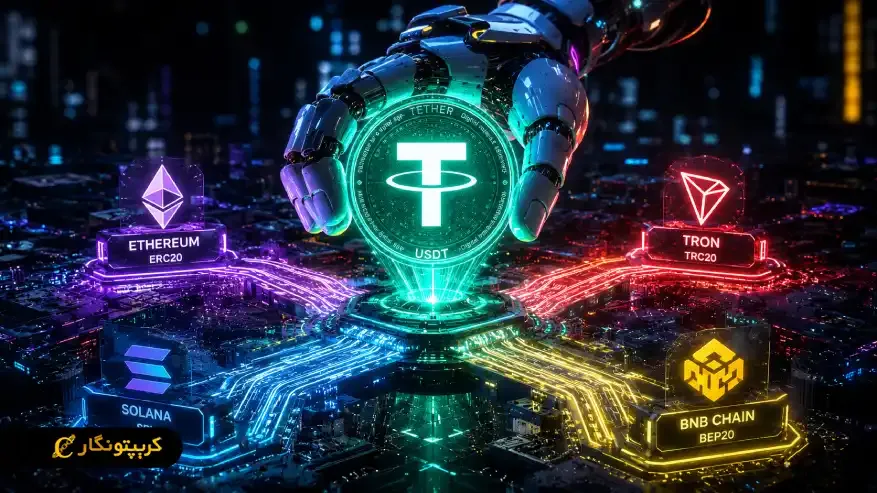 شبکه تتر چیست؟ معرفی بلاکچین تتر و انواع شبکه USDT