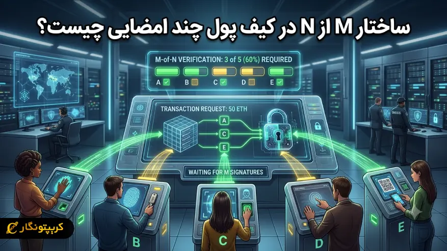 ساختار M از N در کیف پول چند امضایی چیست؟