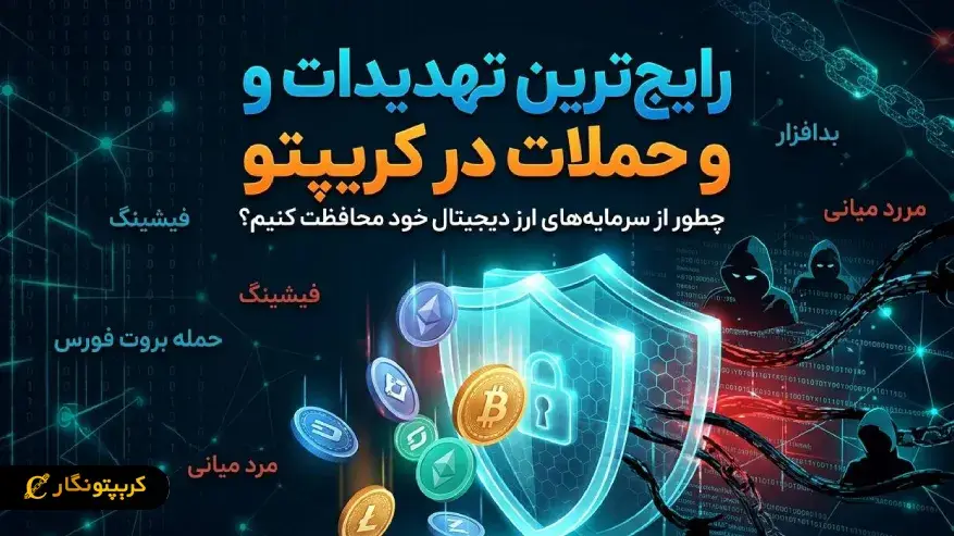 رایج ترین تهدیدات و حملات در کریپتو