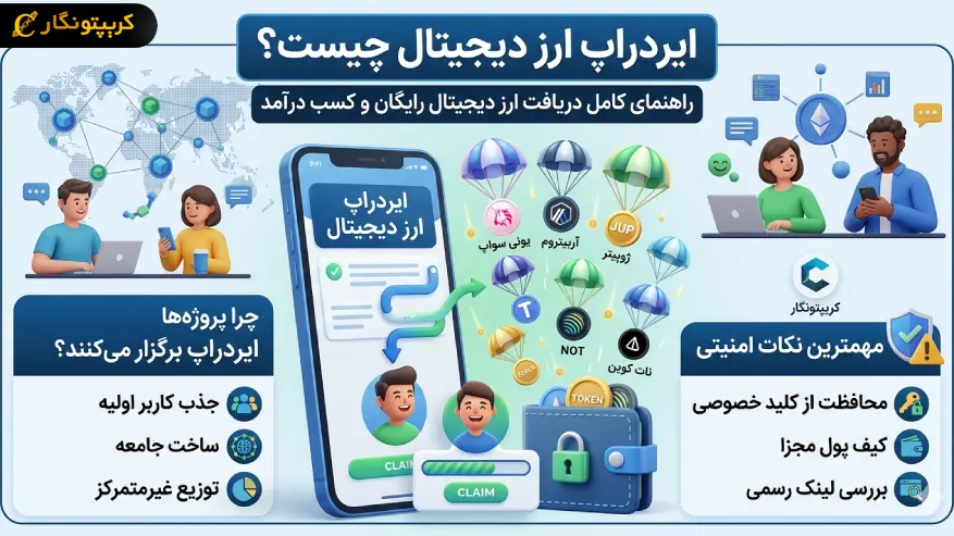 ایردراپ ارز دیجیتال چیست؟