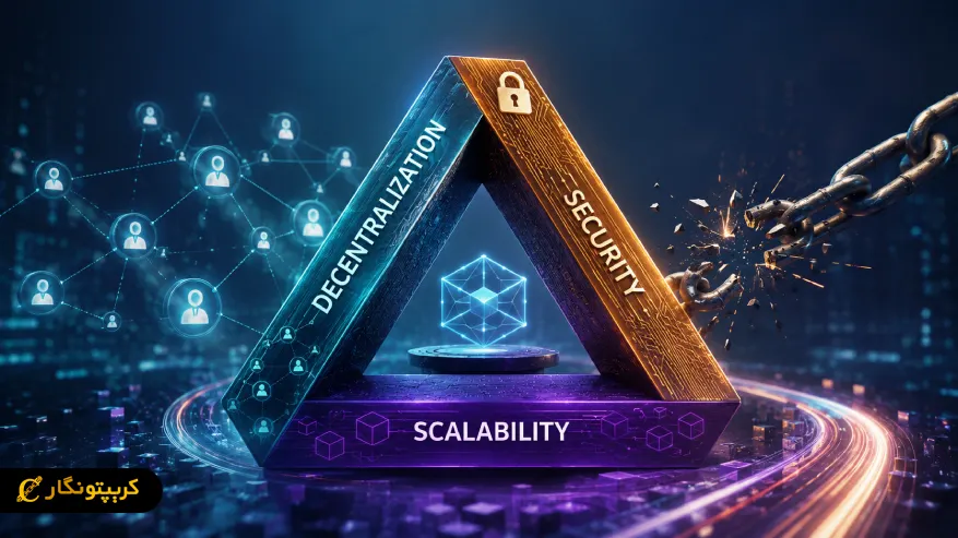 معضل سه گانه بلاکچین چیست؟ بررسی Blockchain Trilemma و چالش های آن