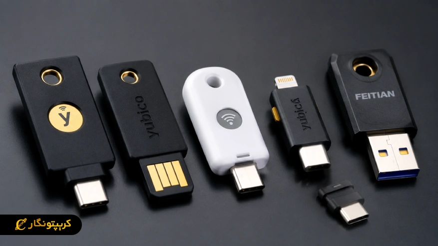 انواع توکن های FIDO2