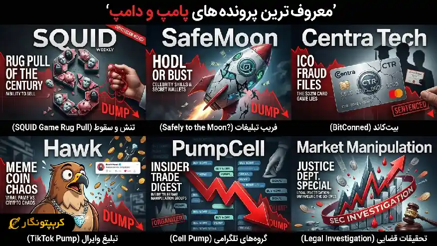 نمونه های معروف پامپ و دامپ