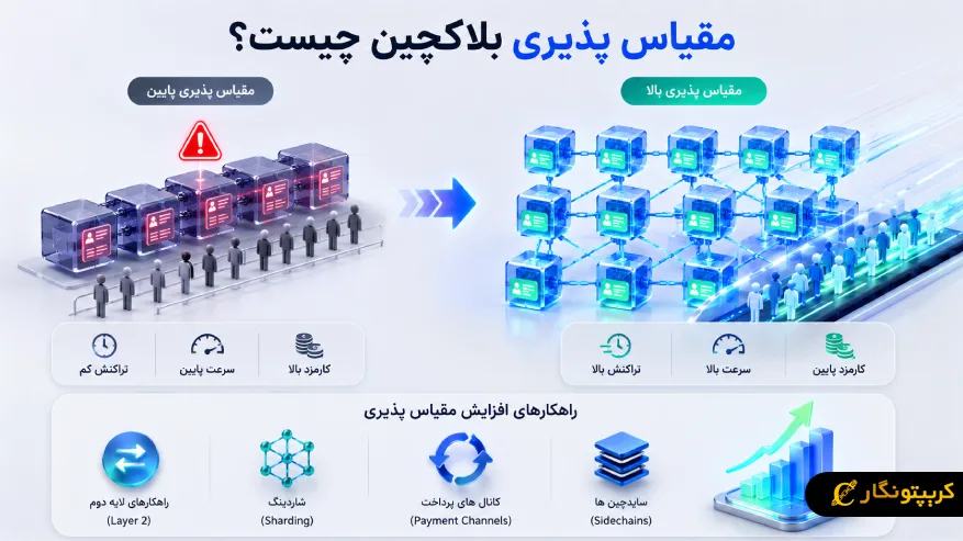 مقیاس پذیری بلاکچین (Scalability) چیست؟