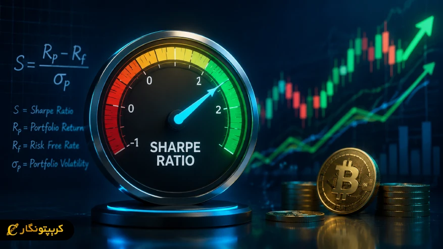 نسبت شارپ چیست؟ آموزش محاسبه و تفسیر Sharpe Ratio در ارز دیجیتال