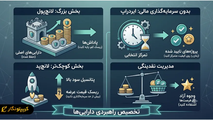 مدیریت سرمایه در استفاده همزمان از روش ها