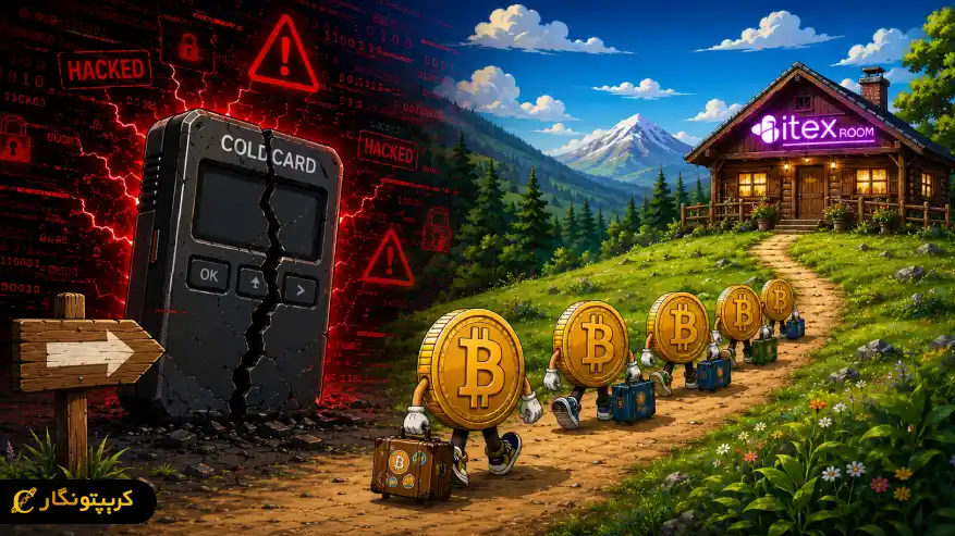 انتقال بیت کوین به صرافی ها بعد از هک کیف پول کولدکارد