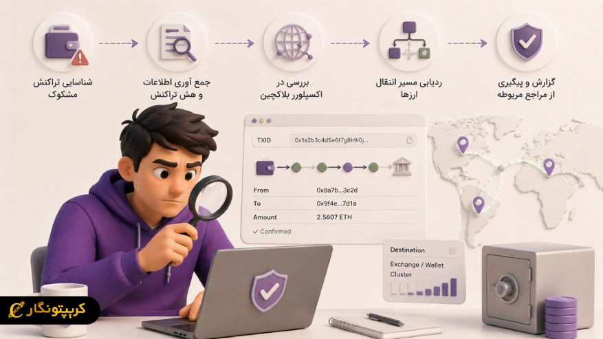چگونه ارز دیجیتال سرقت شده را پیگیری و ردیابی کنیم؟