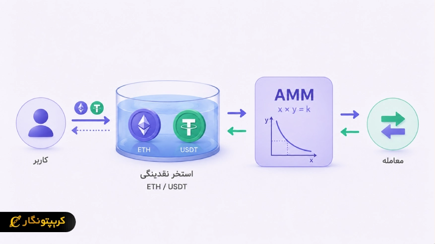 نقش AMM در ایجاد ضرر ناپایدار