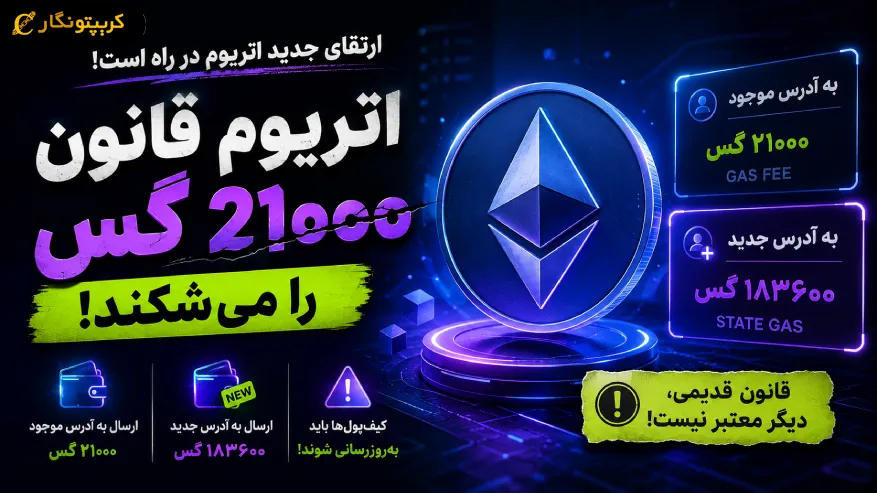 اتریوم قانون ۲۱۰۰۰ گس را می شکند؛ کیف پول ها آماده باشند!