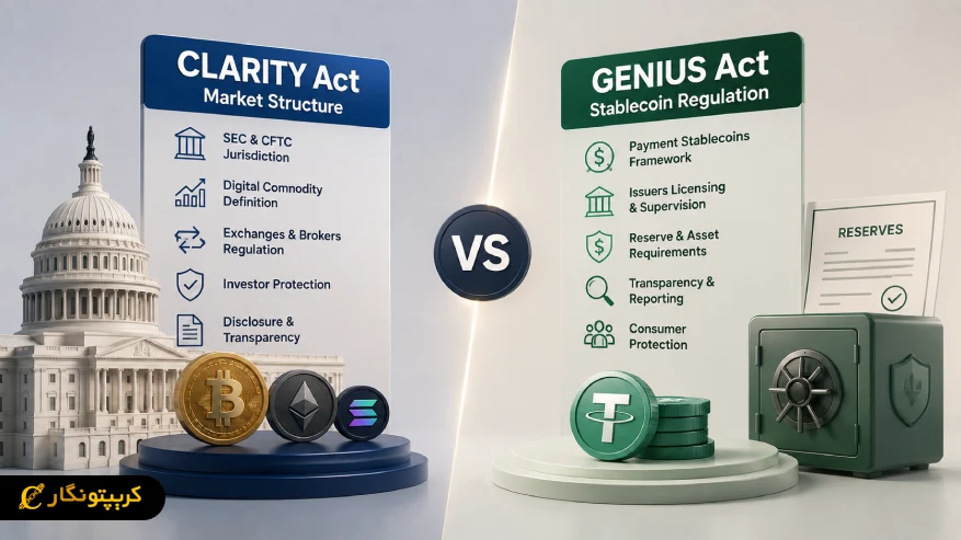 مقایسه قانون کلاریتی با قانون GENIUS
