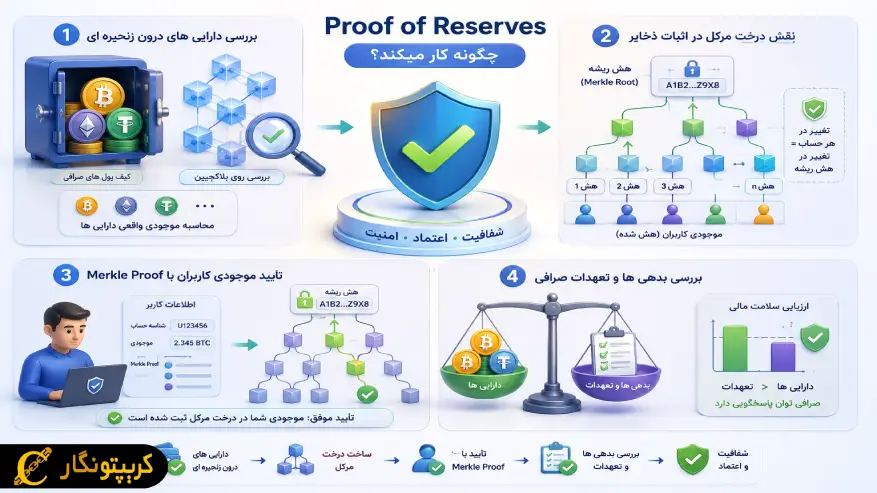 Proof of Reserves چگونه کار میکند؟